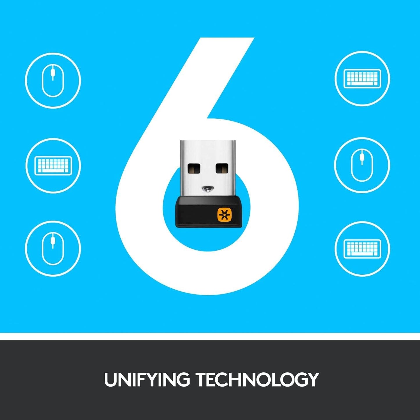 Logitech K400 Plus Keyboard - Black