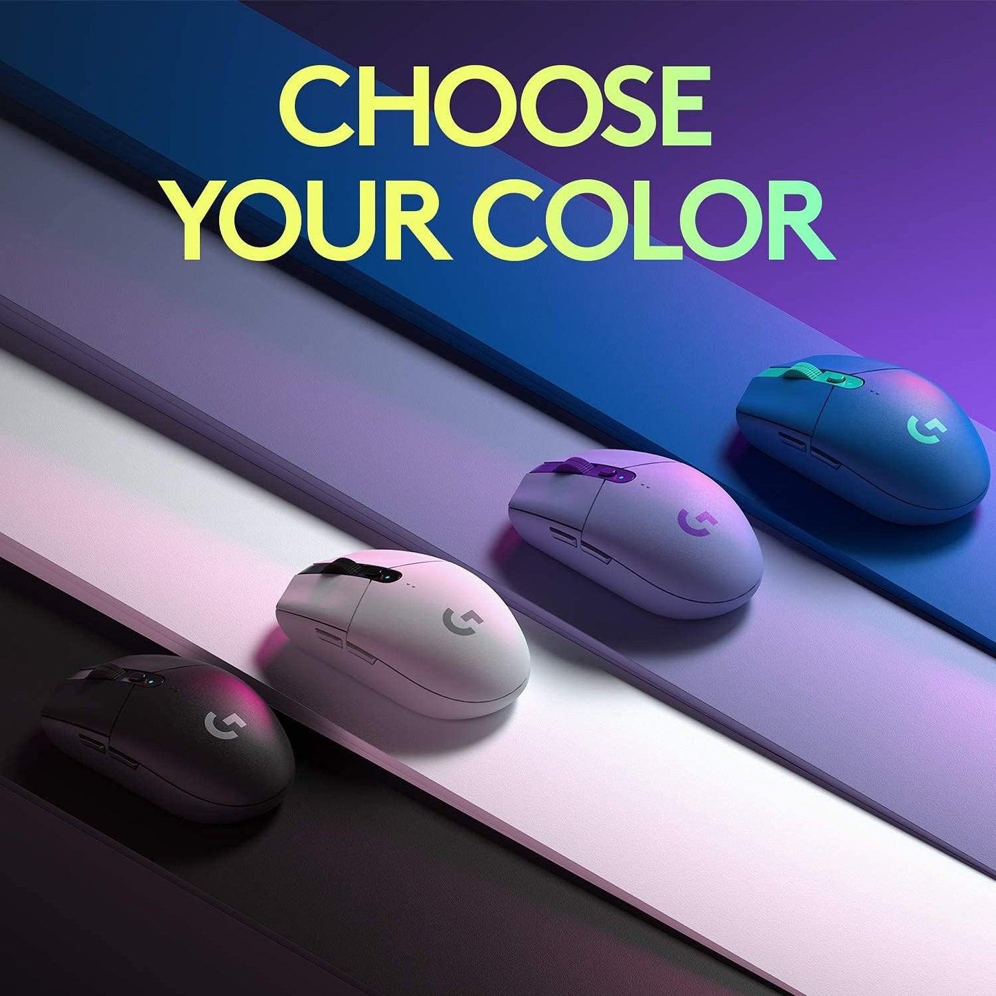 Logitech G305 LIGHSTPEED Wireless Gaming Mouse- Lilac