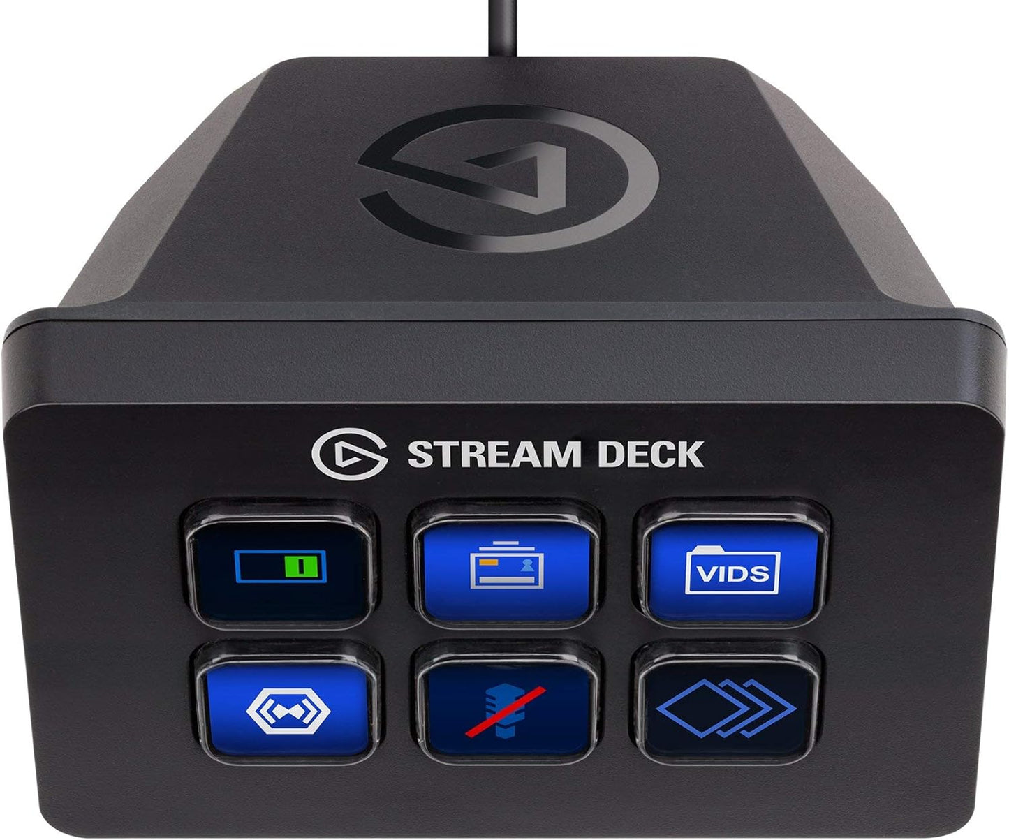 Elgato Stream Deck Mini - Live Content Creation Controller with 6 Customizable LCD Keys, for Windows 10 and macOS 10.11 or Later