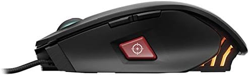 Corsair M65 PRO RGB Optical FPS Gaming Mouse (12000 DPI Optical Sensor, Adjustable Weights, 8 Programmable Buttons, 3-Zone RGB Multi-Colour Backlighting, Xbox One Compatible) - Black
