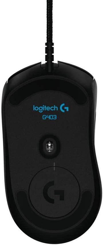 Logitech G403 Prodigy RGB Gaming Mouse – 16.8 Million Color Backlighting, 6 Programmable Buttons, Onboard Memory, Up to 12,000 DPI