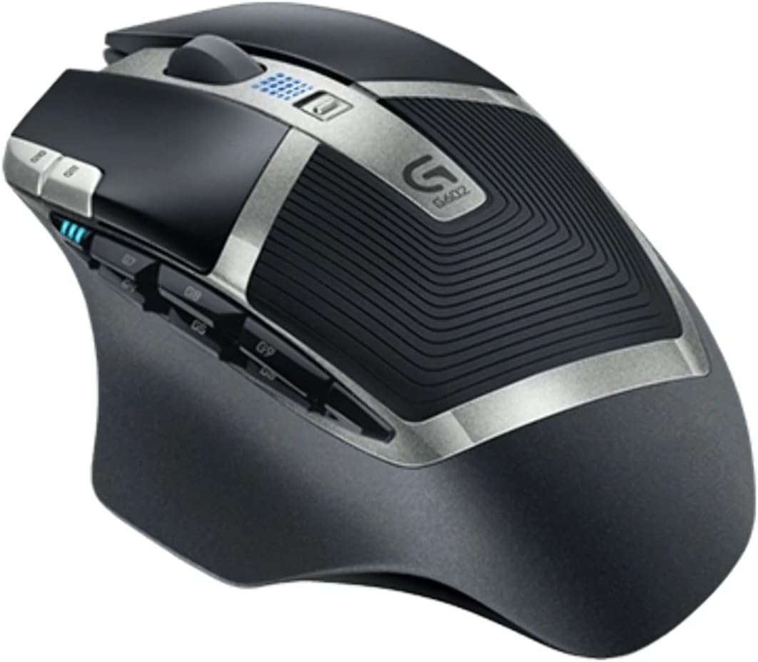 Logitech G602 Lag-Free Wireless Gaming Mouse – 11 Programmable Buttons, Upto 2500 DPI