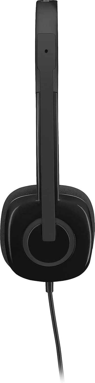 Logitech 3.5 mm Analog Stereo Headset H151 with Boom Microphone