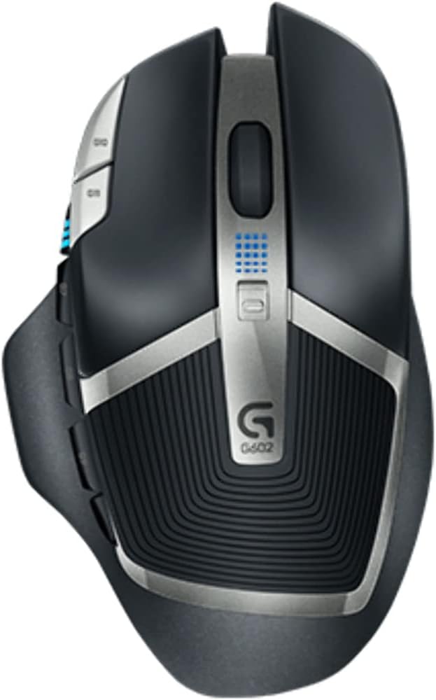 Logitech G602 Lag-Free Wireless Gaming Mouse – 11 Programmable Buttons, Upto 2500 DPI