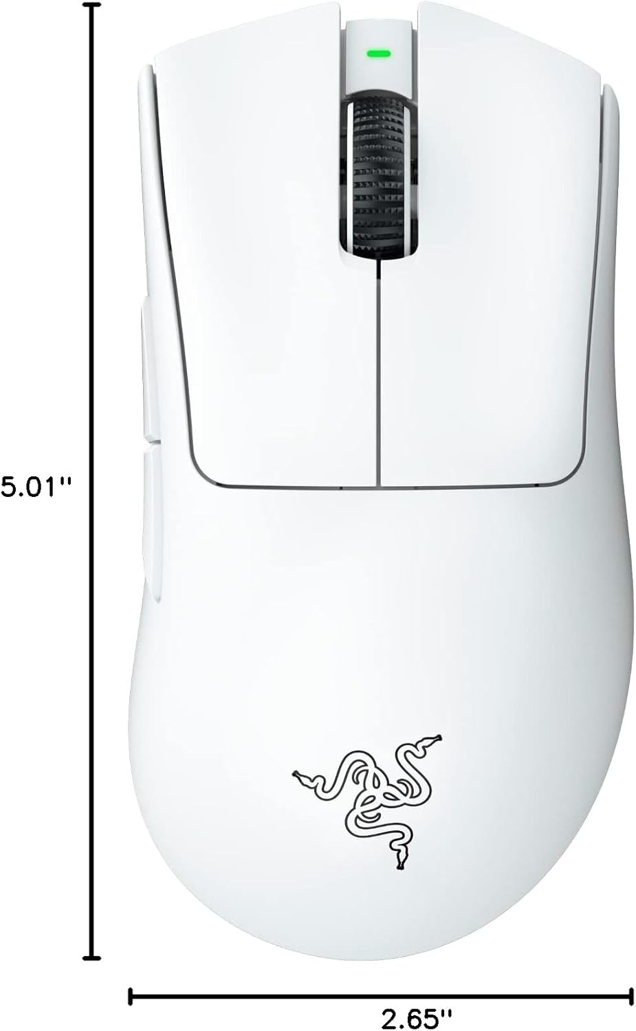 Razer DeathAdder V3 Pro Gaming Mouse- White