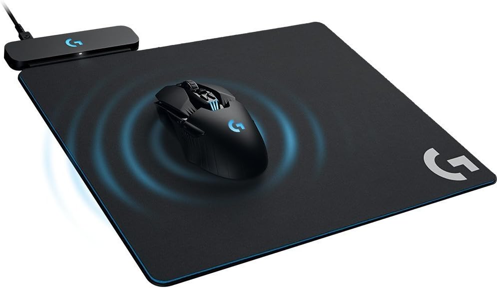 Logitech G Powerplay Wireless Charging System Cloth or Hard Gaming Mouse Pad