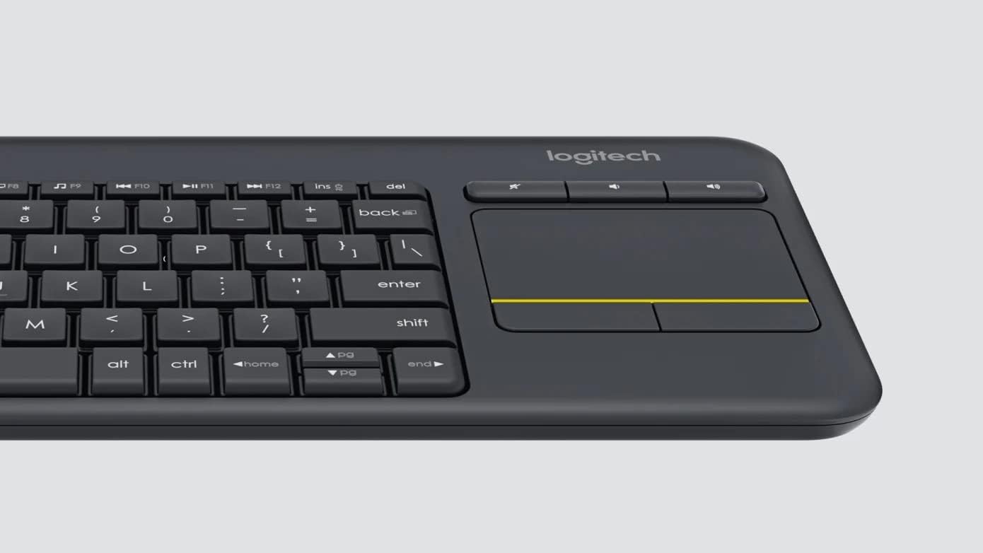 Logitech Wireless Touch Keyboard K400 Plus Keyboard