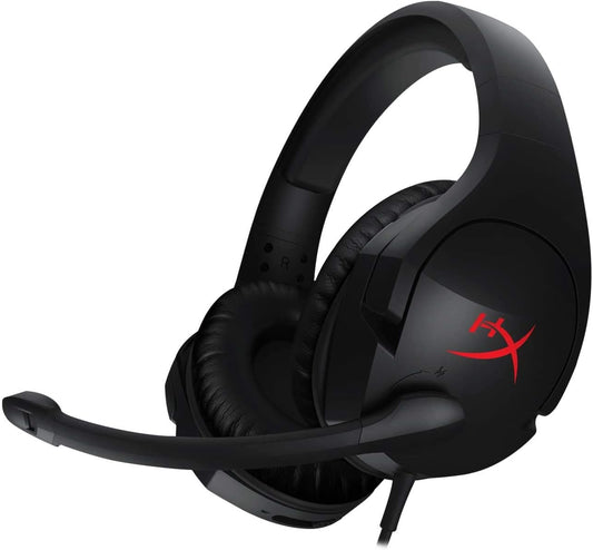HYPERX Cloud Stinger Gaming Headset - Lightweight Design - Flip to Mute Mic - Memory Foam Ear Pads - Built in Volume Controls - Works PC, PS4, PS4 Pro, Xbox One, Xbox One S