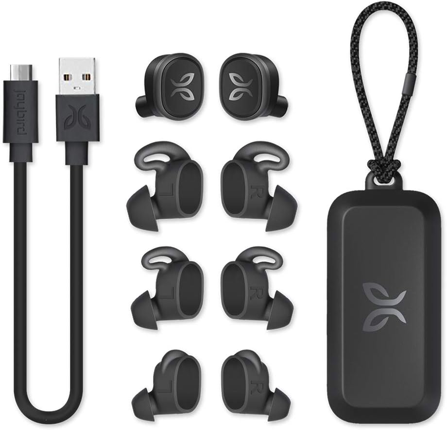 Jaybird Vista True Wireless Bluetooth Sport Waterproof Earbud Premium Headphones - Black