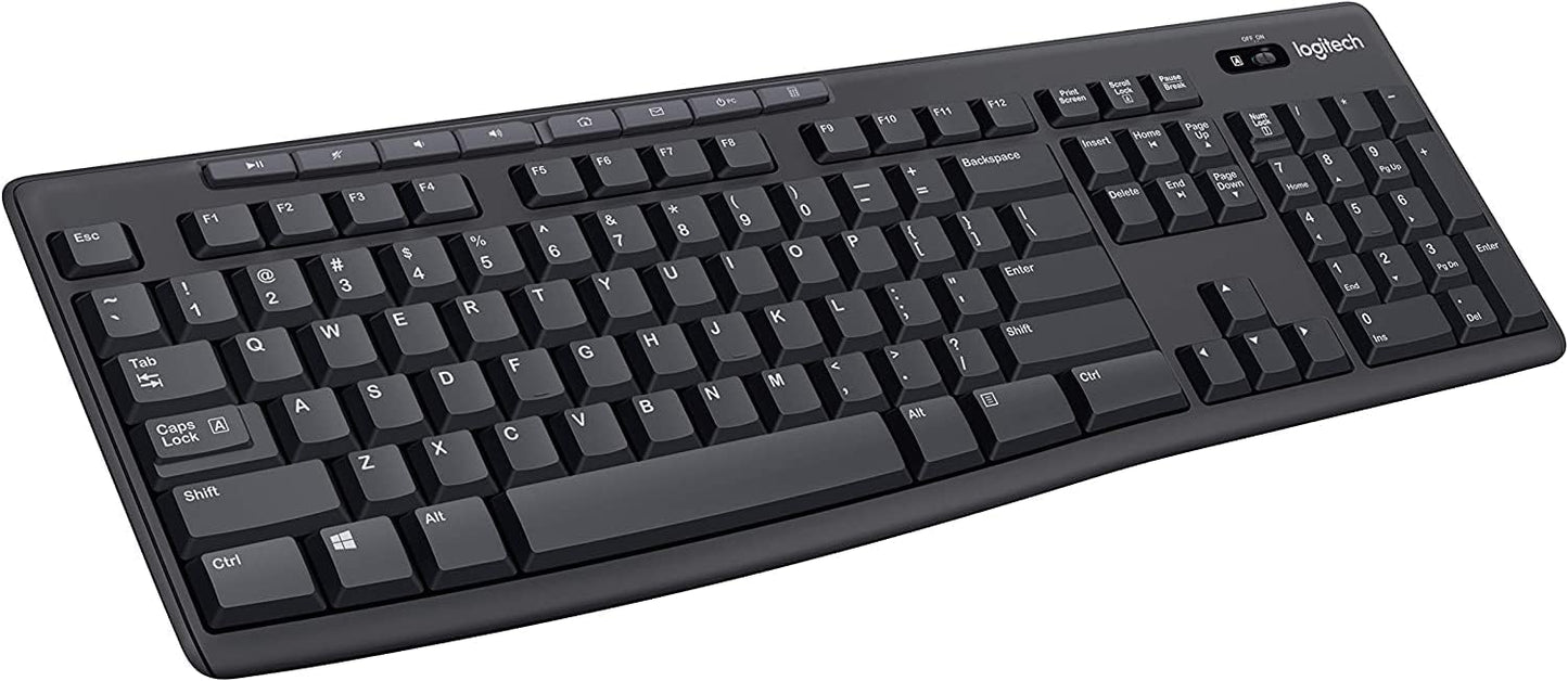 Logitech Wireless Combo MK270 with Keyboard and Mouse