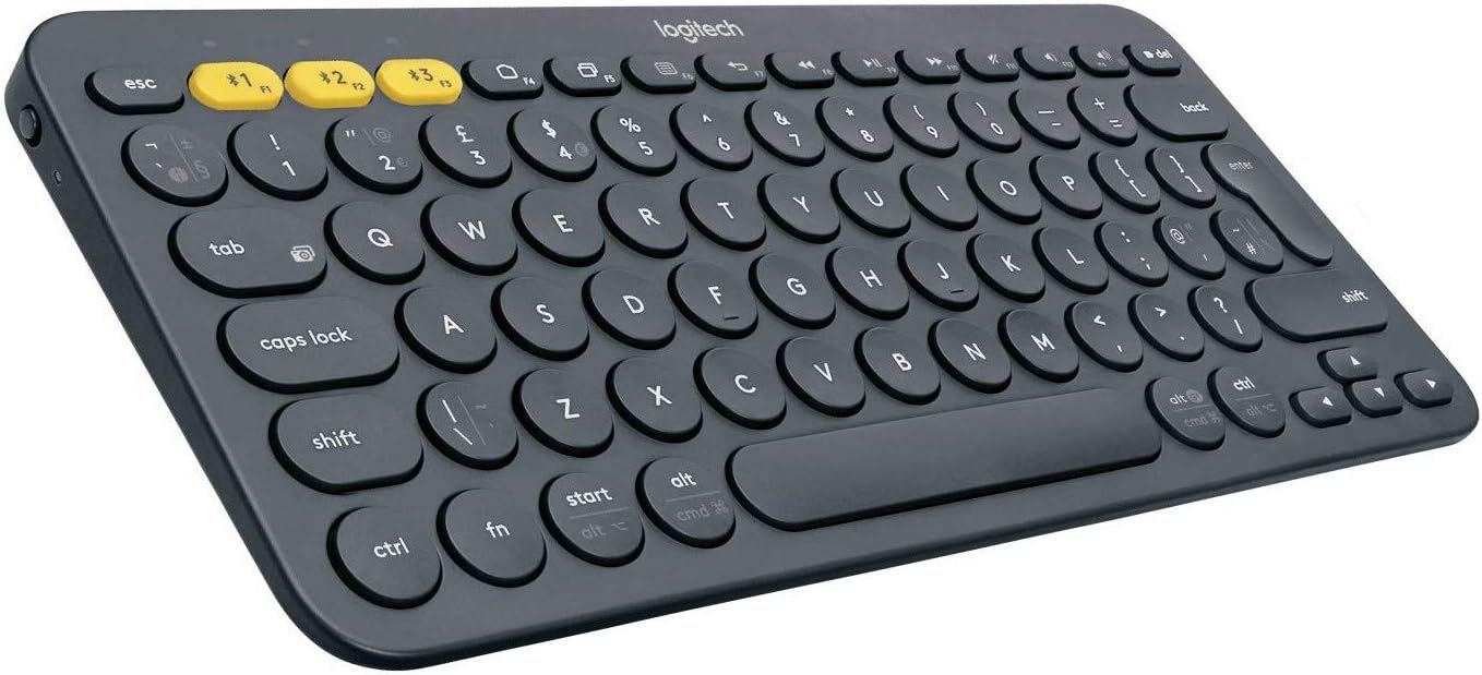 Logitech K380 Multi-Device Bluetooth Keyboard  – Dark Grey