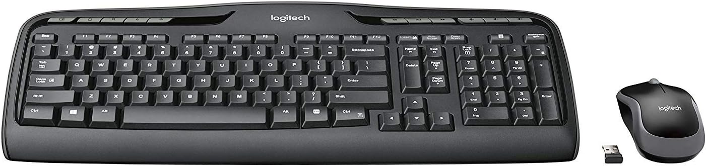 Logitech MK320 Wireless Desktop Keyboard and Mouse Combo