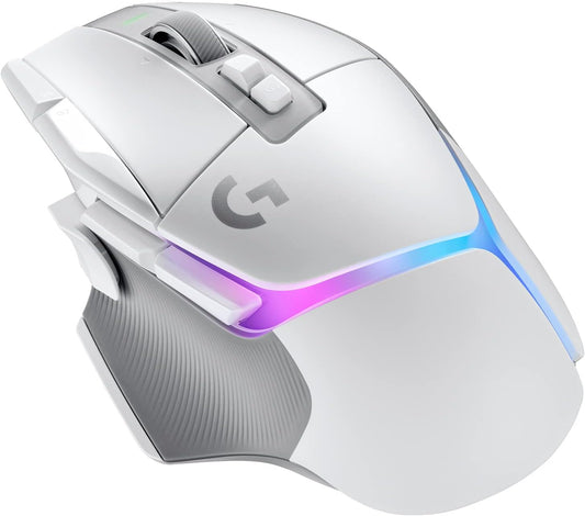 Logitech G502 X Plus Lightspeed Wireless Optical Mouse  - White
