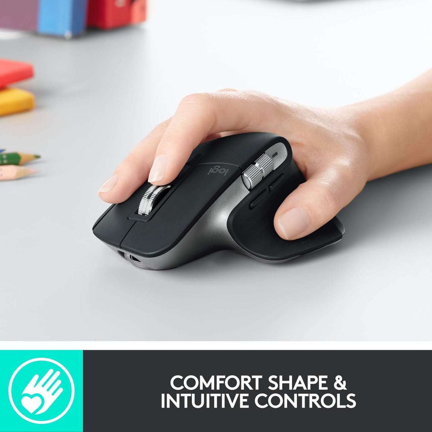 Logitech MX Master 3 Advanced Bluetooth Mouse for Mac
