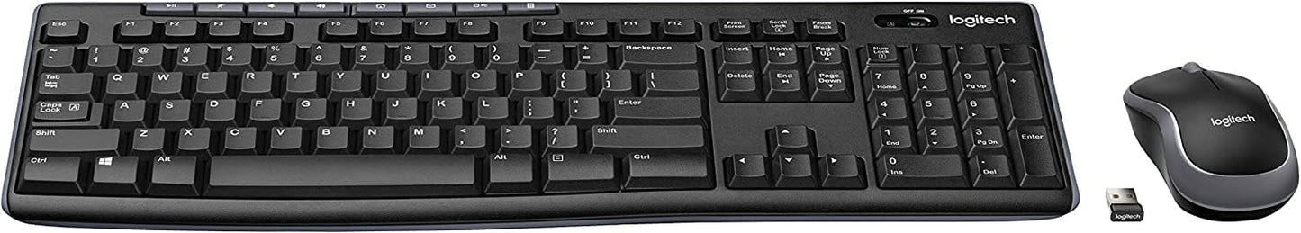 Logitech Wireless Combo MK270 with Keyboard and Mouse