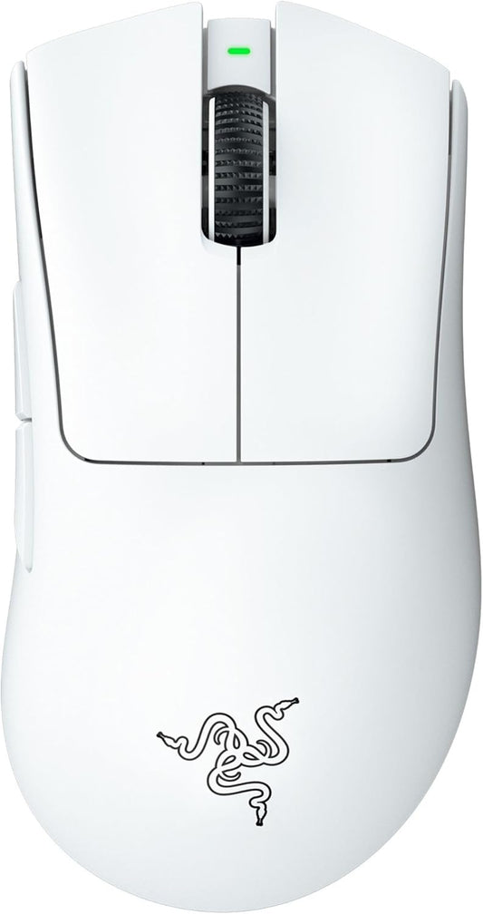 Razer DeathAdder V3 Pro Lightweight Wireless Gaming Mouse(White)