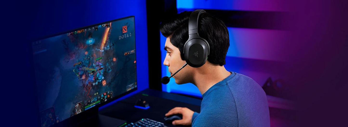Razer Barracuda X Wireless Multi-Platform Gaming and Mobile Over Ear Headset with Breathable Memory Foam Cushions