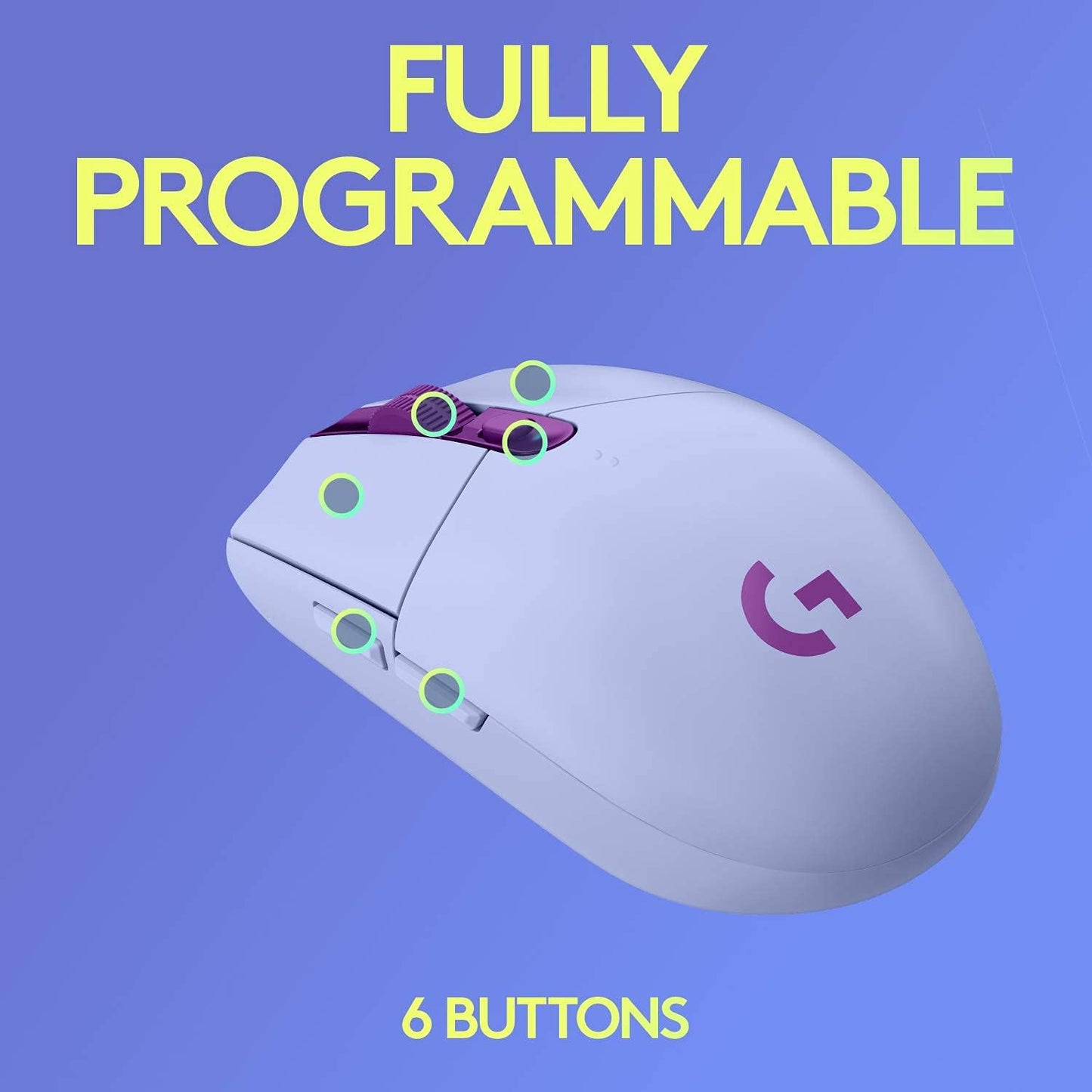 Logitech G305 LIGHSTPEED Wireless Gaming Mouse- Lilac