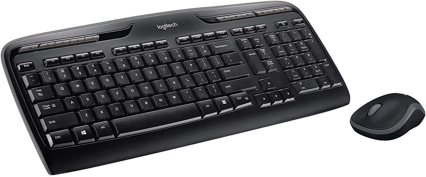 Logitech MK320 Wireless Desktop Keyboard and Mouse Combo