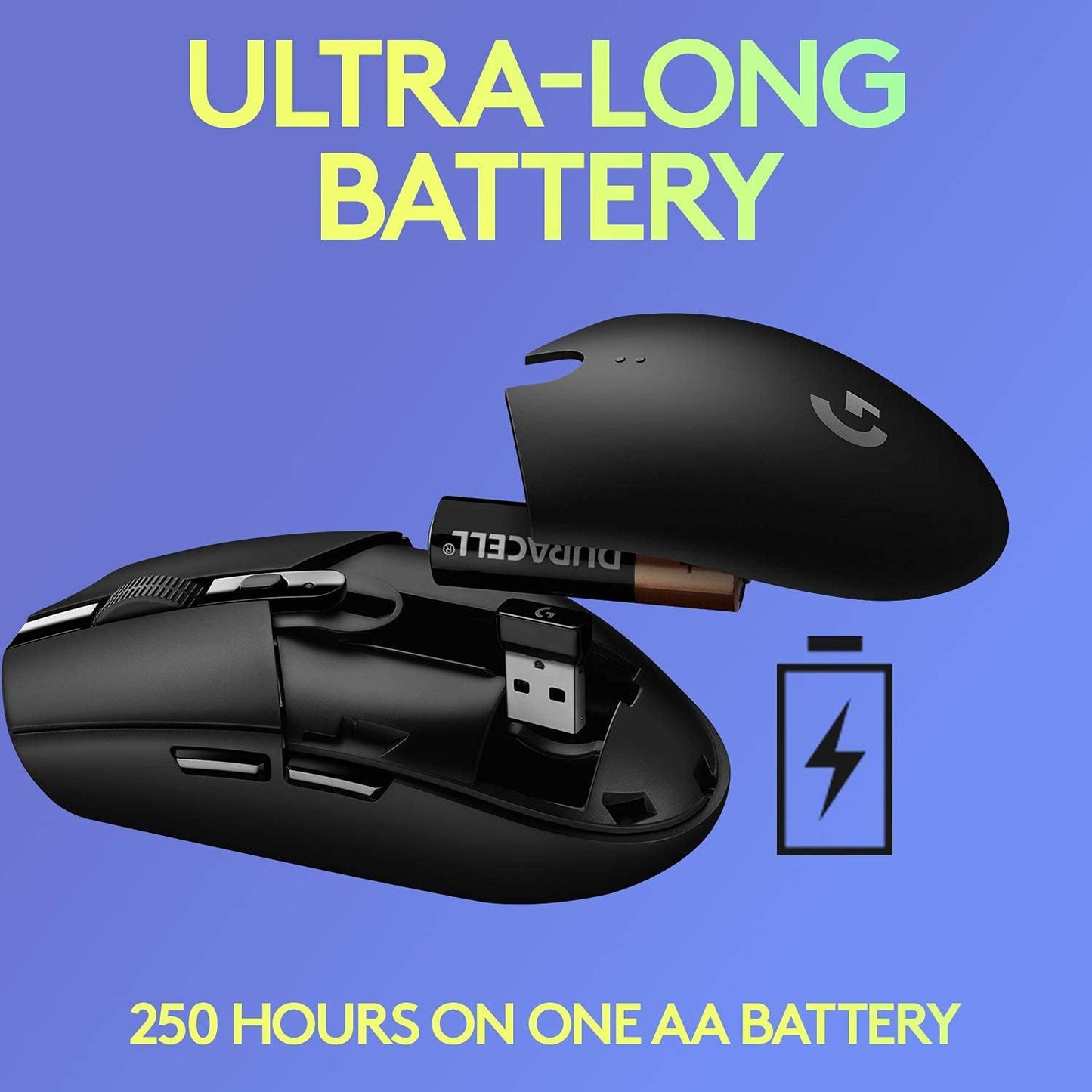 Logitech G305 LIGHSTPEED Wireless Gaming Mouse- Lilac