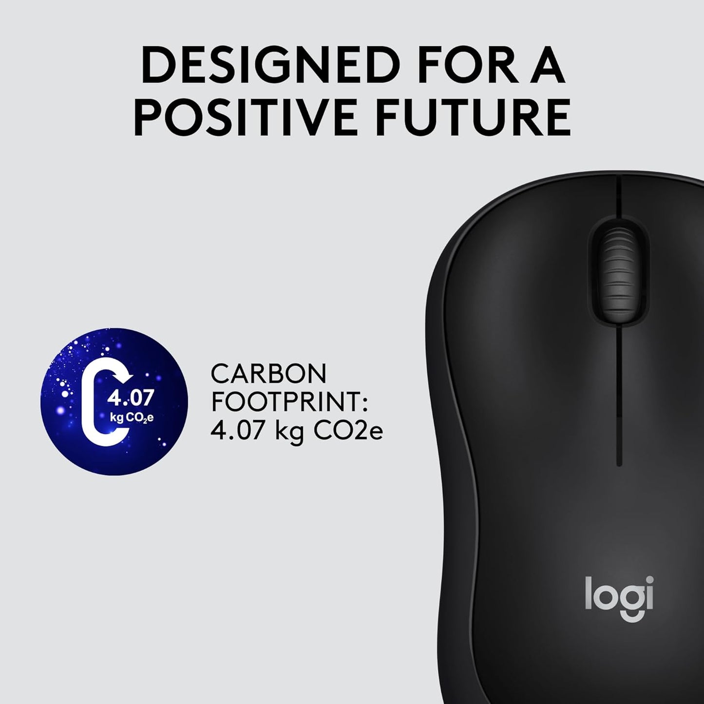 Logitech M220 Silent Mouse, Wireless Black