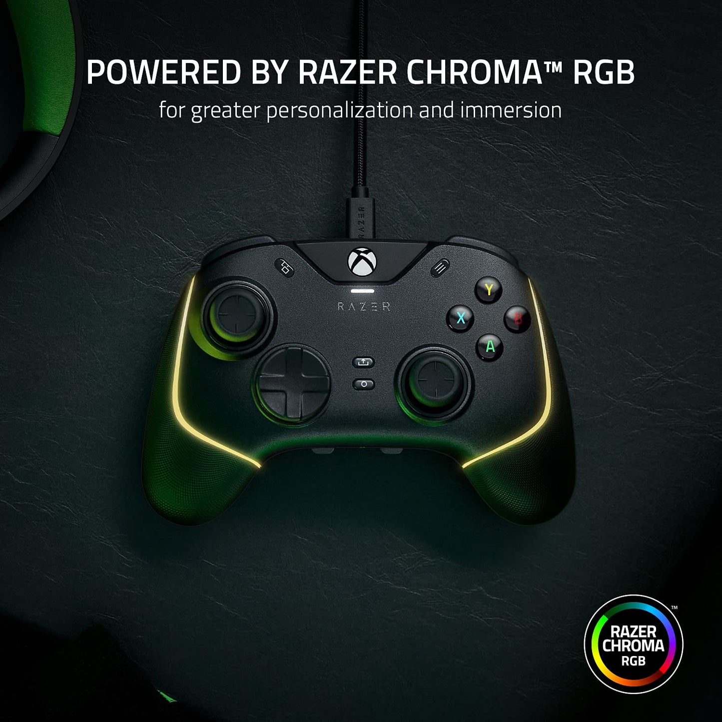 Razer Wolverine V2 Chroma Wired Gaming Controller Xbox One, Series X|S, & PC