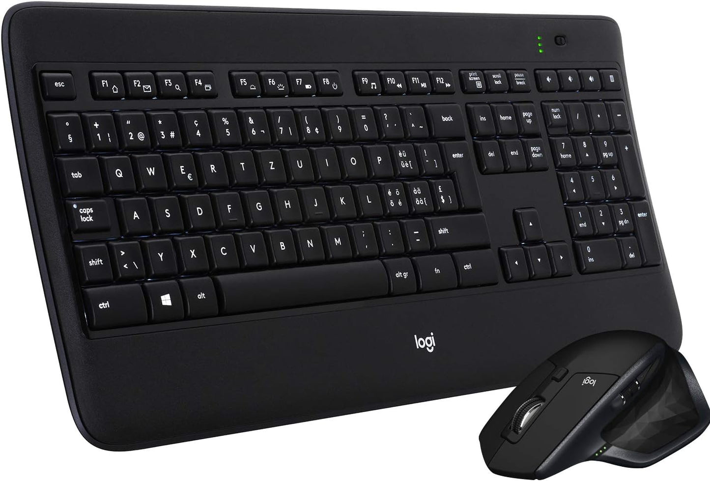Logitech MX900 Keyboard and MX Master Mouse Combo - Black