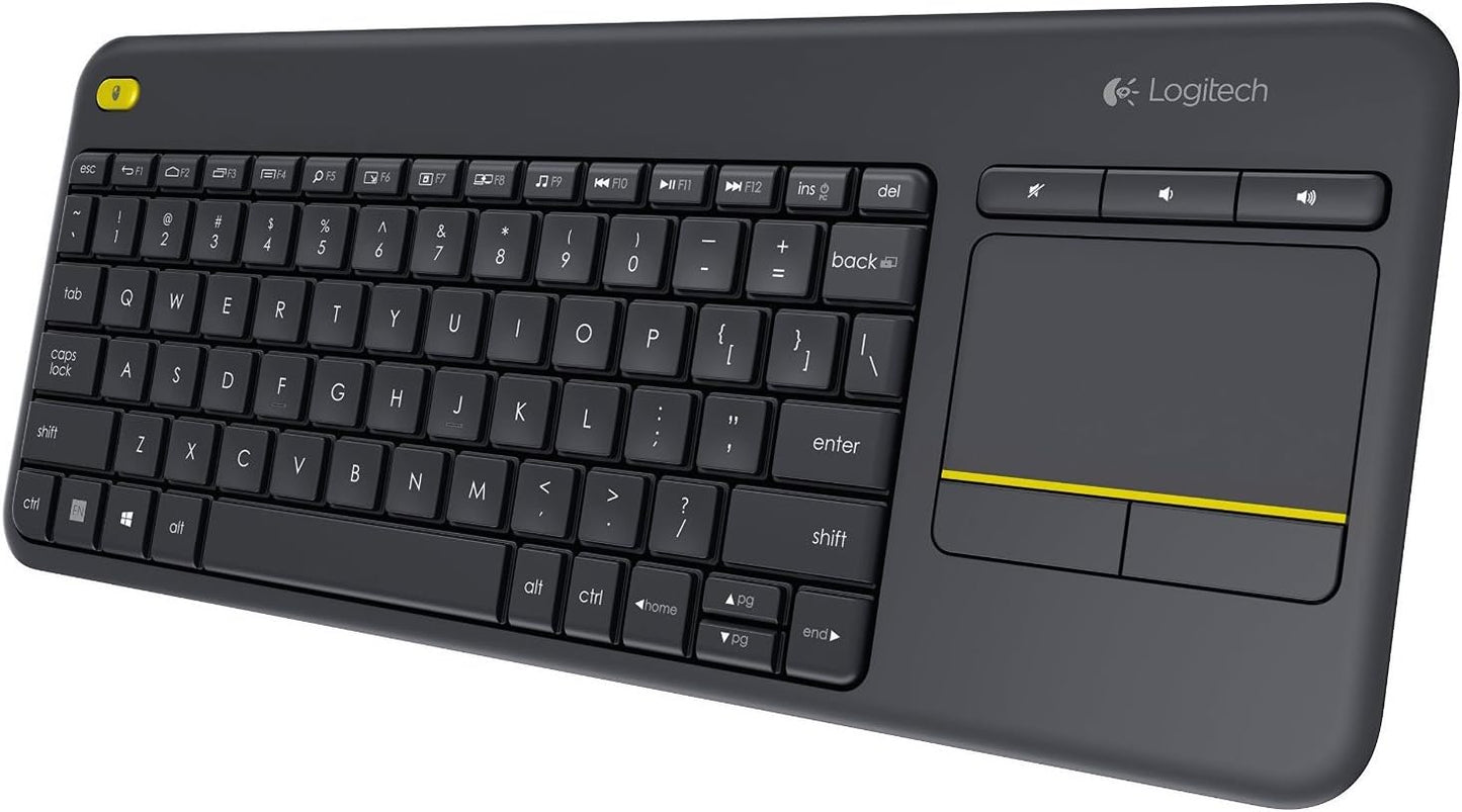 Logitech Wireless Touch Keyboard K400 Plus Keyboard
