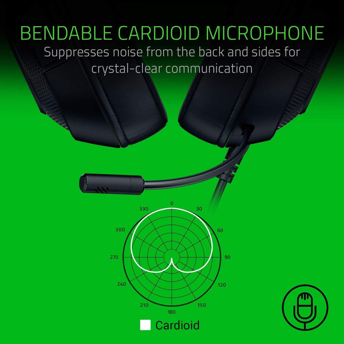 Razer Kraken X Lite Wired 7.1 Gaming Headset Black