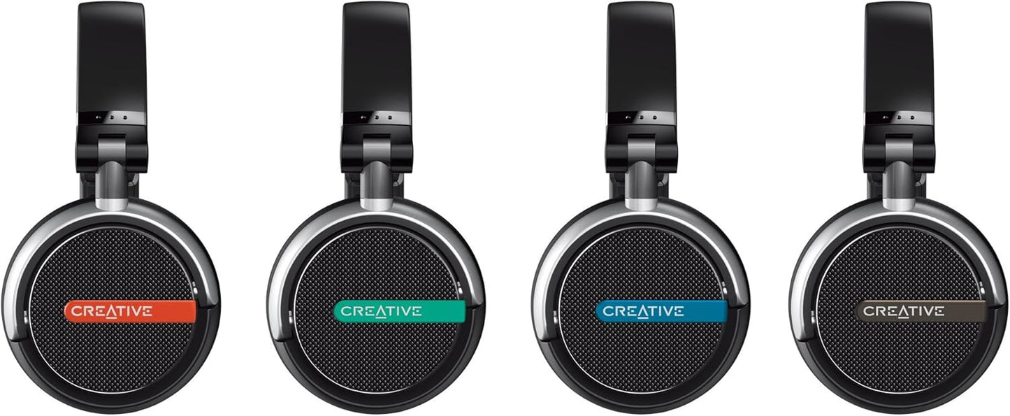 Creative Flex Ultra-Light On-Ear Headphones (Black)