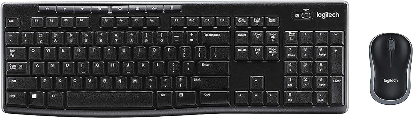 Logitech Wireless Combo MK270 with Keyboard and Mouse