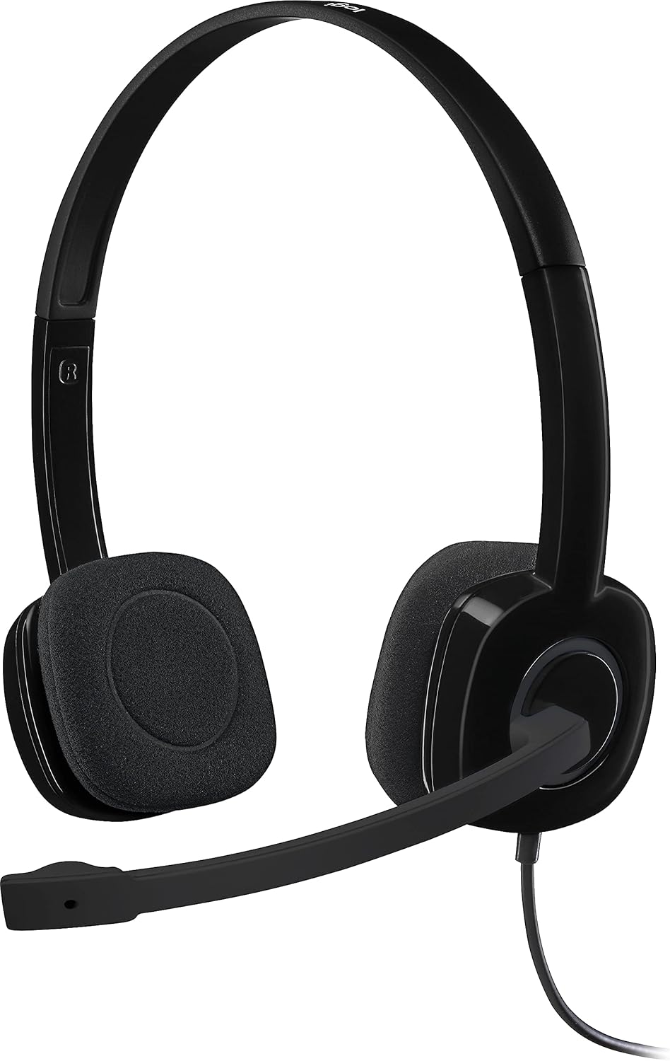 Logitech 3.5 mm Analog Stereo Headset H151 with Boom Microphone