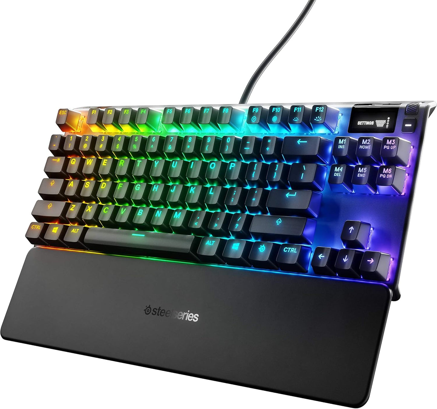 SteelSeries Apex 7 Gaming Keyboard with OLED Smart Display