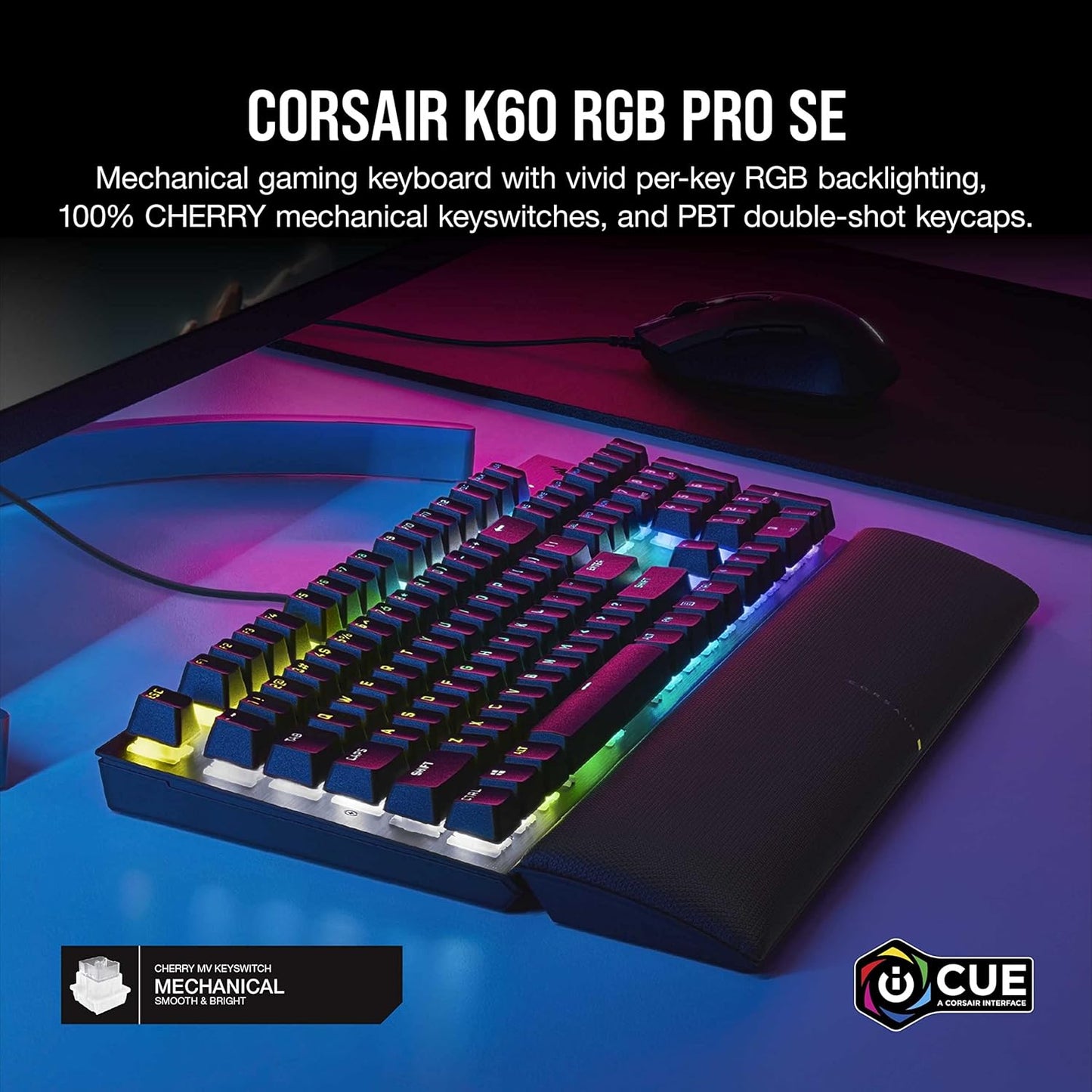Corsair K60 RGB Pro SE Mechanical Gaming Keyboard