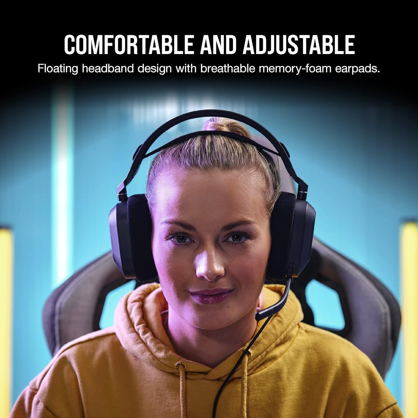 Corsair HS80 Headset in Carbon