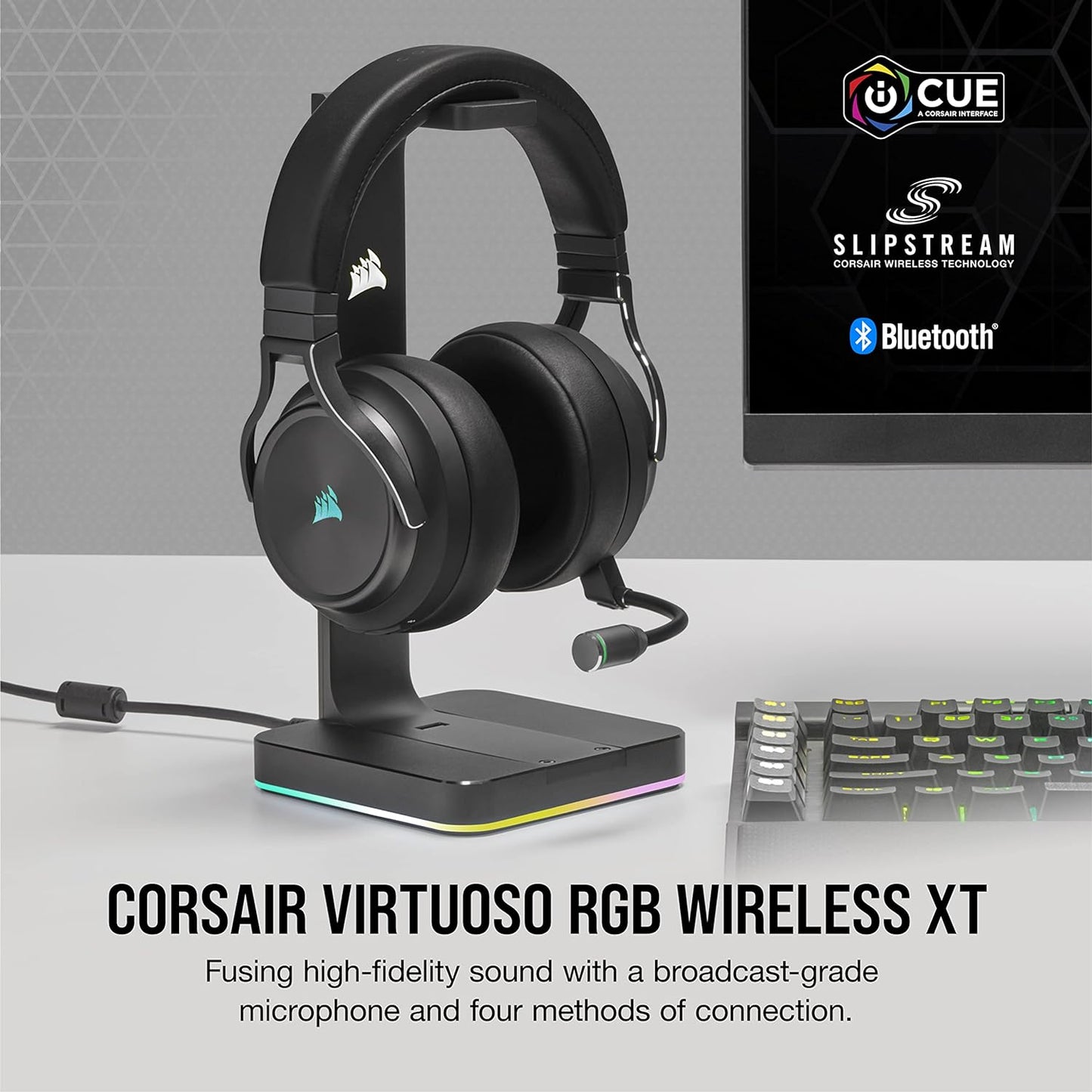 Corsair Virtuoso RGB Wireless Gaming Headset - Slate