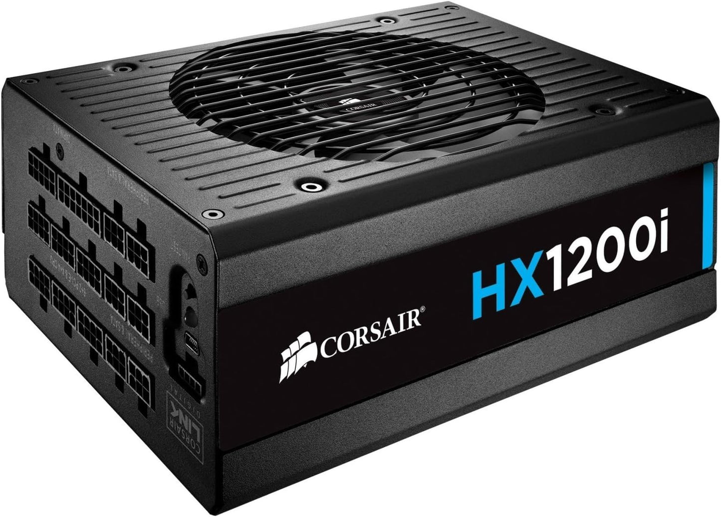 Corsair HXi Series, HX1200i, 1200 Watt, 80+ Platinum Certified, Fully Modular - Digital Power Supply