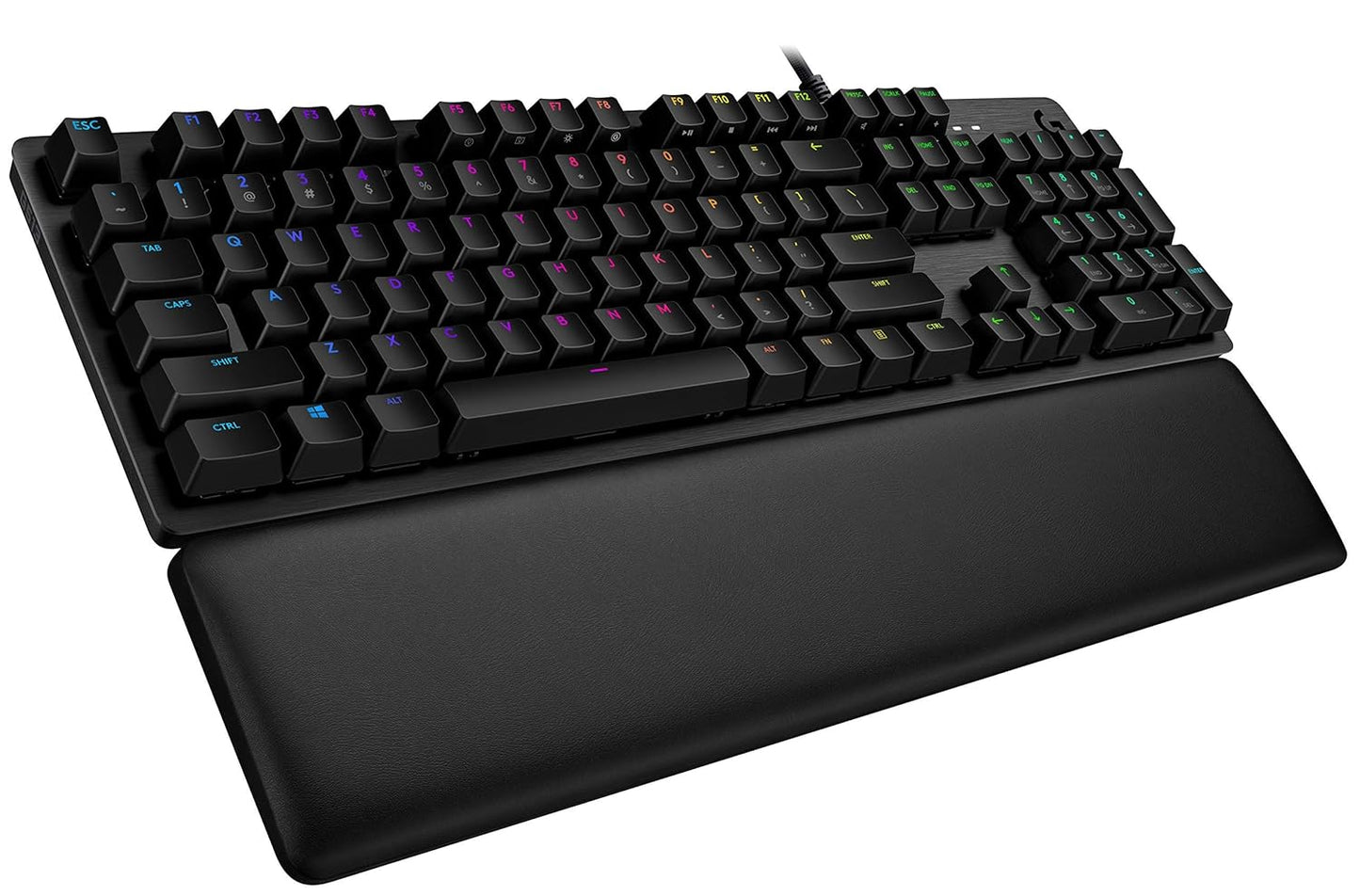 Logitech G513 Carbon LIGHTSYNC RGB Mechanical Gaming Keyboard with GX Blue Switches - Clicky
