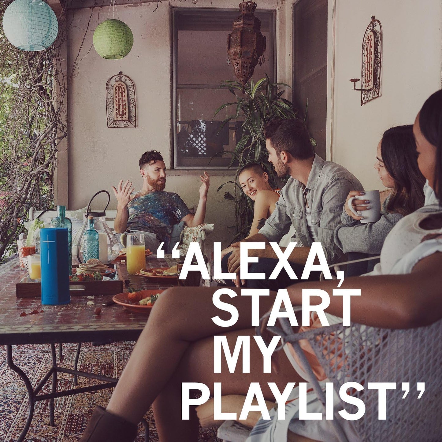 Ultimate Ears MEGABLAST Portable Waterproof Wi-Fi and Bluetooth Speaker - Graphite