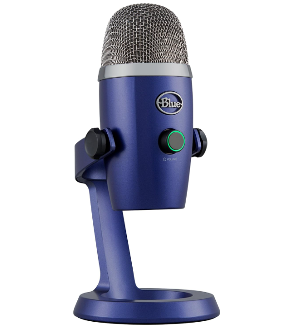 Blue Yeti Nano Premium USB Mic in Vivid Blue