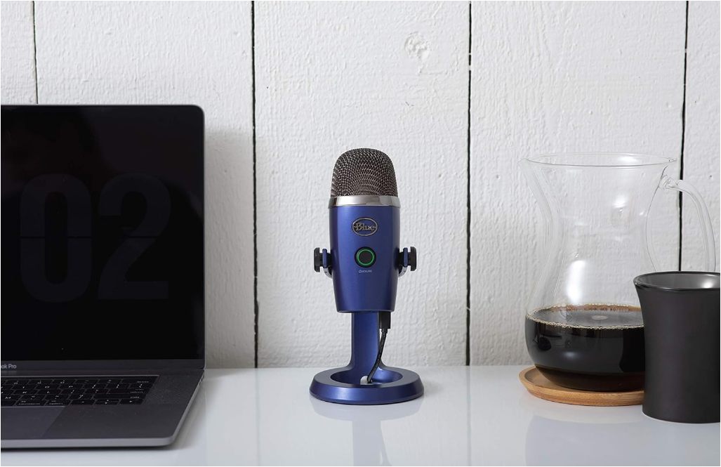 Blue Yeti Nano Premium USB Mic in Vivid Blue